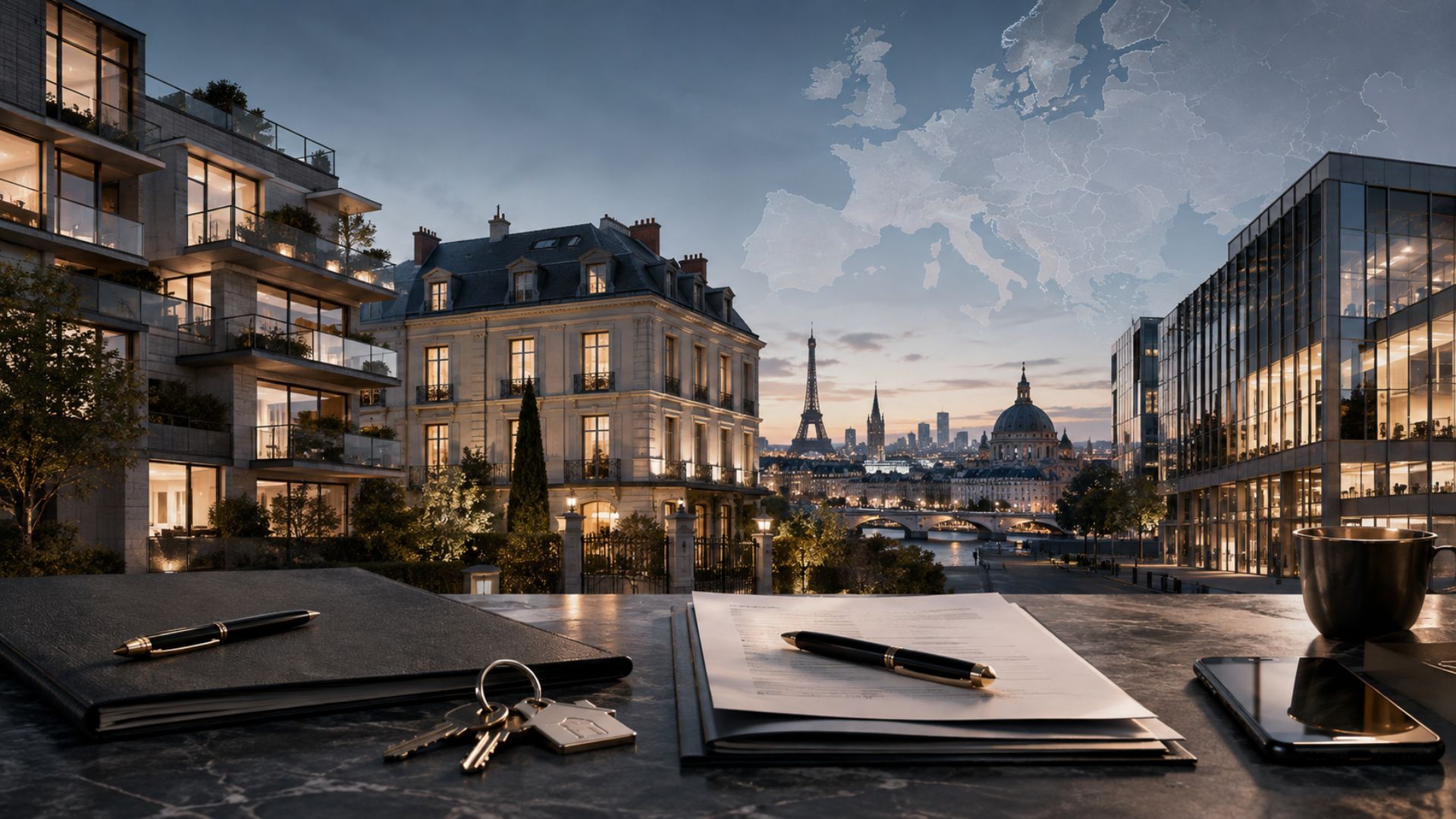 New MediaIEU course buying, selling and investing in real estate in Europe